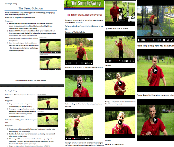 Swing Swing Golf Training Course
